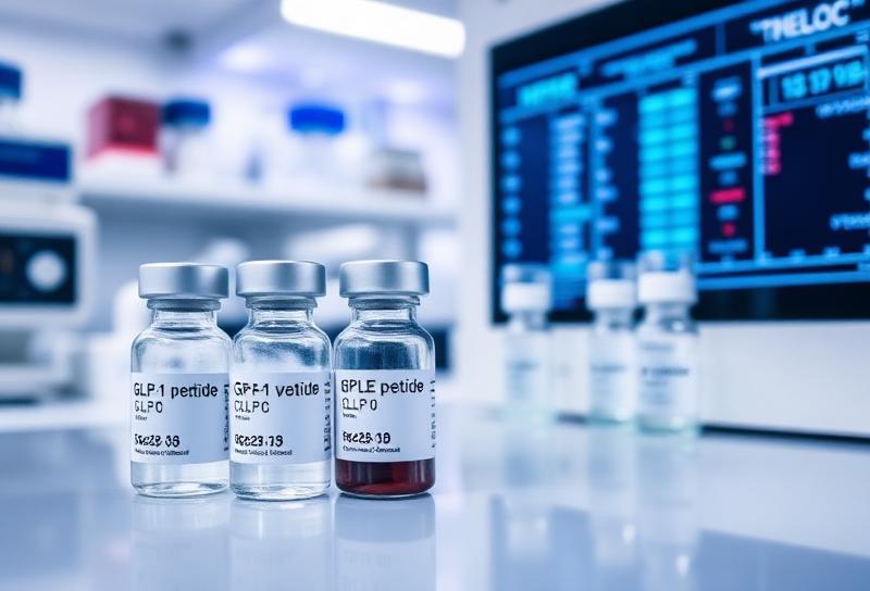 GLP-1 peptide testing for semaglutide tirzepatide and retatrutide with HPLC analysis